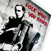 HIJACK 'Folk What You Heard' (2021) Rare Limited Edition Screen Print