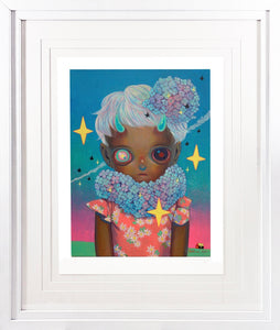 HIKARI SHIMODA 'FlowerChild' Framed Giclée Print - Signari Gallery 