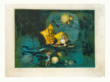 Load image into Gallery viewer, HOI LEBADANG &#39;Les Voiles Jaunes&#39; (1971) Offset Lithograph - Signari Gallery 