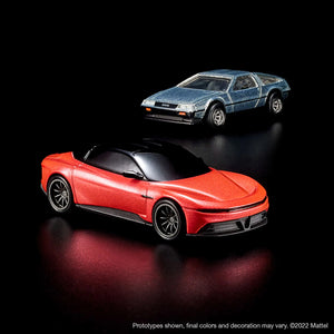 HOT WHEELS x DeLorean 'DMC-12 + Alpha5' (2023) Collectors Set - Signari Gallery 