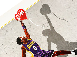 HUNKSY 'Kobe 8 Banksy' (2021) Archival Pigment Print