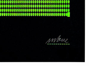 IMBUE '10 Commands' Green Foil Letterpress Print Set - Signari Gallery 