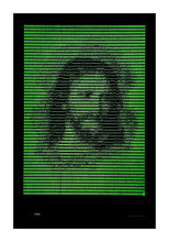 Load image into Gallery viewer, IMBUE &#39;10 Commands&#39; Green Foil Letterpress Print Set - Signari Gallery 