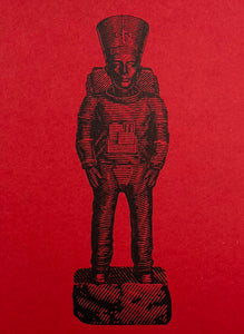 IMBUE 'Ancient Astronaut: Nefertiti' (2020) Mini-Print - Signari Gallery 