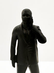 IMBUE 'Death + Taxes: Faceless Corp.' (phone) Art Figure - Signari Gallery 