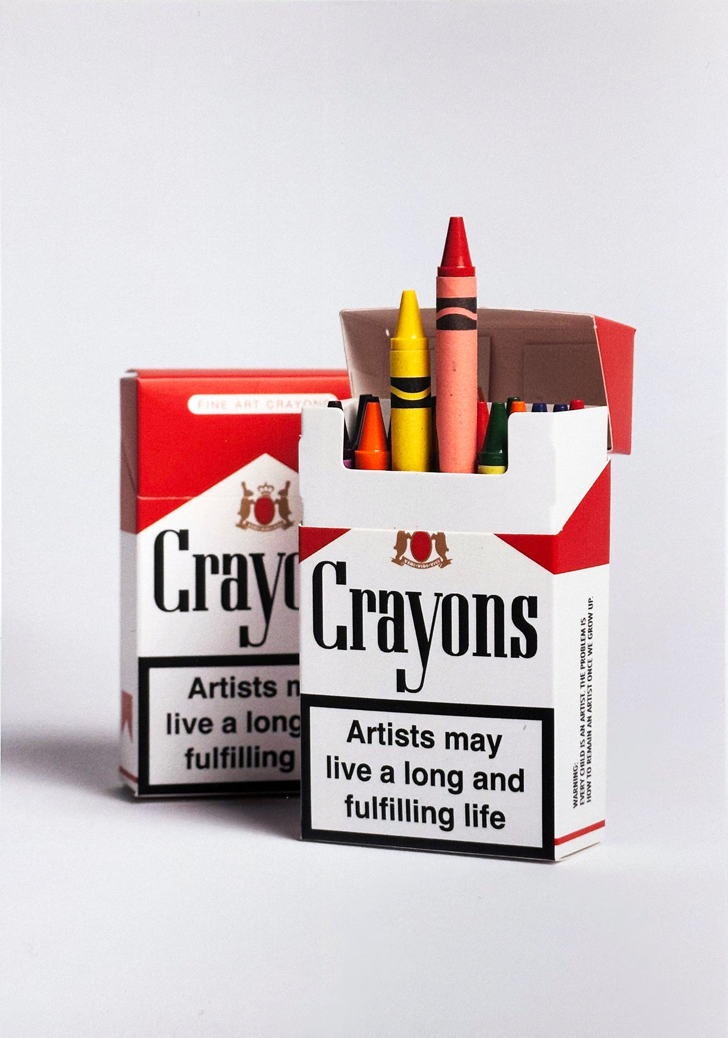 Box Of Crayons print art print art at