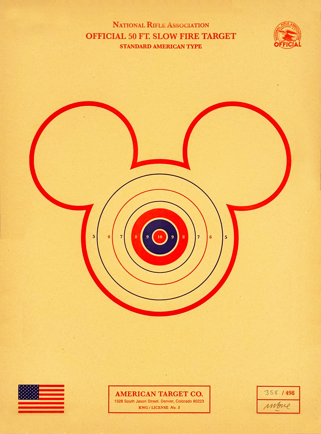 IMBUE 'Kids with Guns' (2025) Special 10th Anniversary Letterpress (#358) - Signari Gallery 