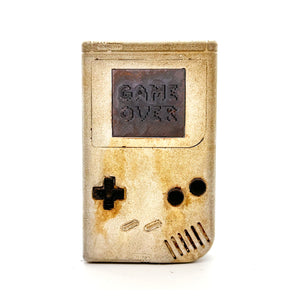 IMBUE 'Nothing Lasts Forever' (2024) Hand-Made Concrete 'GameBoy' Sculpture