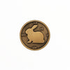 IMBUE 'Rabbit Puzzle' (2025) Limited Edition Brass Coin w/Display - Signari Gallery 