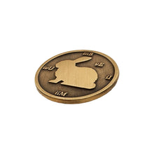 Load image into Gallery viewer, IMBUE &#39;Rabbit Puzzle&#39; (2025) Limited Edition Brass Coin w/Display - Signari Gallery 