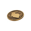 IMBUE 'Rabbit Puzzle' (2025) Limited Edition Brass Coin w/Display - Signari Gallery 