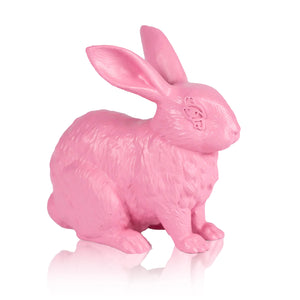 IMBUE 'Rabbit Set' (pink) Painted Cast Resin Figure Set - Signari Gallery 