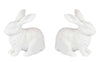 IMBUE 'Rabbit Set' (white) Painted Cast Resin Figure Set - Signari Gallery 