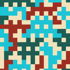 INVADER 'Camo Poster Set' (2024) Offset Lithograph Exhibit Posters 1-3 - Signari Gallery 
