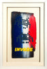 INVADER 'Invade' (2011) Rare, Framed Hand-Painted Original on Wood Panel - Signari Gallery 