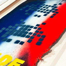 Load image into Gallery viewer, INVADER &#39;Invade&#39; (2011) Rare, Framed Hand-Painted Original on Wood Panel - Signari Gallery 