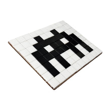 Load image into Gallery viewer, SPACE INVADER &#39;Alien&#39; REPLICA Mounted/Framed Original Tile Mosaic