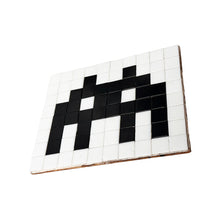 Load image into Gallery viewer, SPACE INVADER &#39;Alien&#39; REPLICA Mounted/Framed Original Tile Mosaic