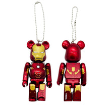 Load image into Gallery viewer, MARVEL x Be@rbrick 'Iron Man' (2022) Designer Art Figure Keychain Collection