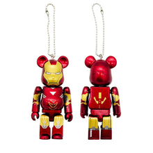 Load image into Gallery viewer, MARVEL x Be@rbrick 'Iron Man' (2022) Designer Art Figure Keychain Collection