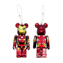 Load image into Gallery viewer, MARVEL x Be@rbrick 'Iron Man' (2022) Designer Art Figure Keychain Collection