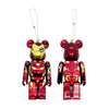 MARVEL x Be@rbrick 'Iron Man' (2022) Designer Art Figure Keychain Collection