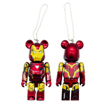 Load image into Gallery viewer, MARVEL x Be@rbrick 'Iron Man' (2022) Designer Art Figure Keychain Collection