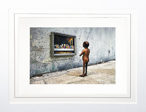 ISAAC CORDAL 'Last Supper' Framed Giclée + Screen Print - Signari Gallery 