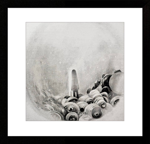 JP NEANG 'Soul Flower' (2021) Framed Original Show Card - Signari Gallery 