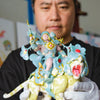 JAMES JEAN x Mattel Creations 'Floral He-Man and Battle Cat' (2026) Designer Vinyl Art Figure Set