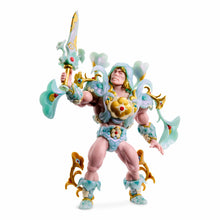 Load image into Gallery viewer, JAMES JEAN x Mattel Creations 'Floral He-Man and Battle Cat' (2026) Designer Vinyl Art Figure Set