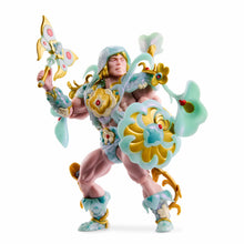 Load image into Gallery viewer, JAMES JEAN x Mattel Creations 'Floral He-Man and Battle Cat' (2026) Designer Vinyl Art Figure Set