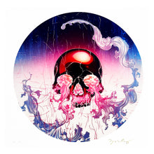 Load image into Gallery viewer, JAMES JEAN &#39;Wave (Skull)&#39; Giclee Print + Bone China Plate Set - Signari Gallery 