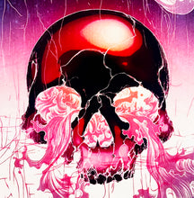 Load image into Gallery viewer, JAMES JEAN &#39;Wave (Skull)&#39; Giclee Print + Bone China Plate Set - Signari Gallery 