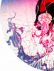 JAMES JEAN 'Wave (Skull)' Giclee Print + Bone China Plate Set - Signari Gallery 