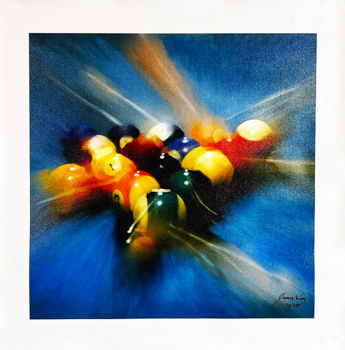 JAMES WING '8-Ball' (2008) Giclée Print on Canvas - Signari Gallery 