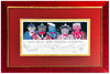 JAMIE HAYES 'New Orleans Smoking Club' (1995) Custom Framed Lithograph