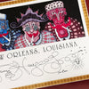 JAMIE HAYES 'New Orleans Smoking Club' (1995) Custom Framed Lithograph
