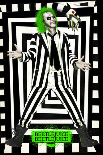 JASON RAISH 'Beetlejuice Beetlejuice' (2025) Archival Pigment on Acrylic Panel