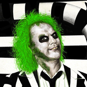 JASON RAISH 'Beetlejuice Beetlejuice' (2025) Archival Pigment on Acrylic Panel