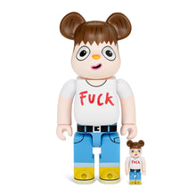 Load image into Gallery viewer, JAVIER CALLEJA x Be@rbrick &#39;Fuck You&#39; (2018) Designer Art Figure Set