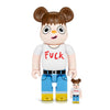 JAVIER CALLEJA x Be@rbrick 'Fuck You' (2018) Designer Art Figure Set