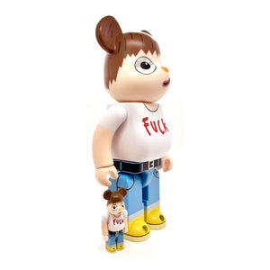 JAVIER CALLEJA x Be@rbrick 'Fuck You' (2018) Designer Art Figure Set