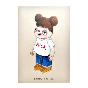 JAVIER CALLEJA x Be@rbrick 'Fuck You' (2018) Designer Art Figure Set