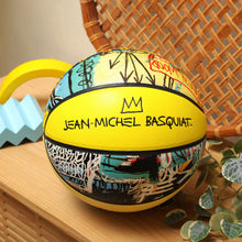 Load image into Gallery viewer, JEAN-MICHEL BASQUIAT x Round21 &#39;Bird on Money&#39; (2024) Regulation Basketball