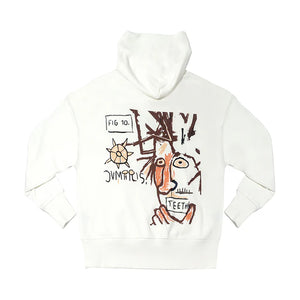 JEAN-MICHEL BASQUIAT 'Hollywood Africans...Chinese Theater' (2022) Unisex Pull-Over Hoodie