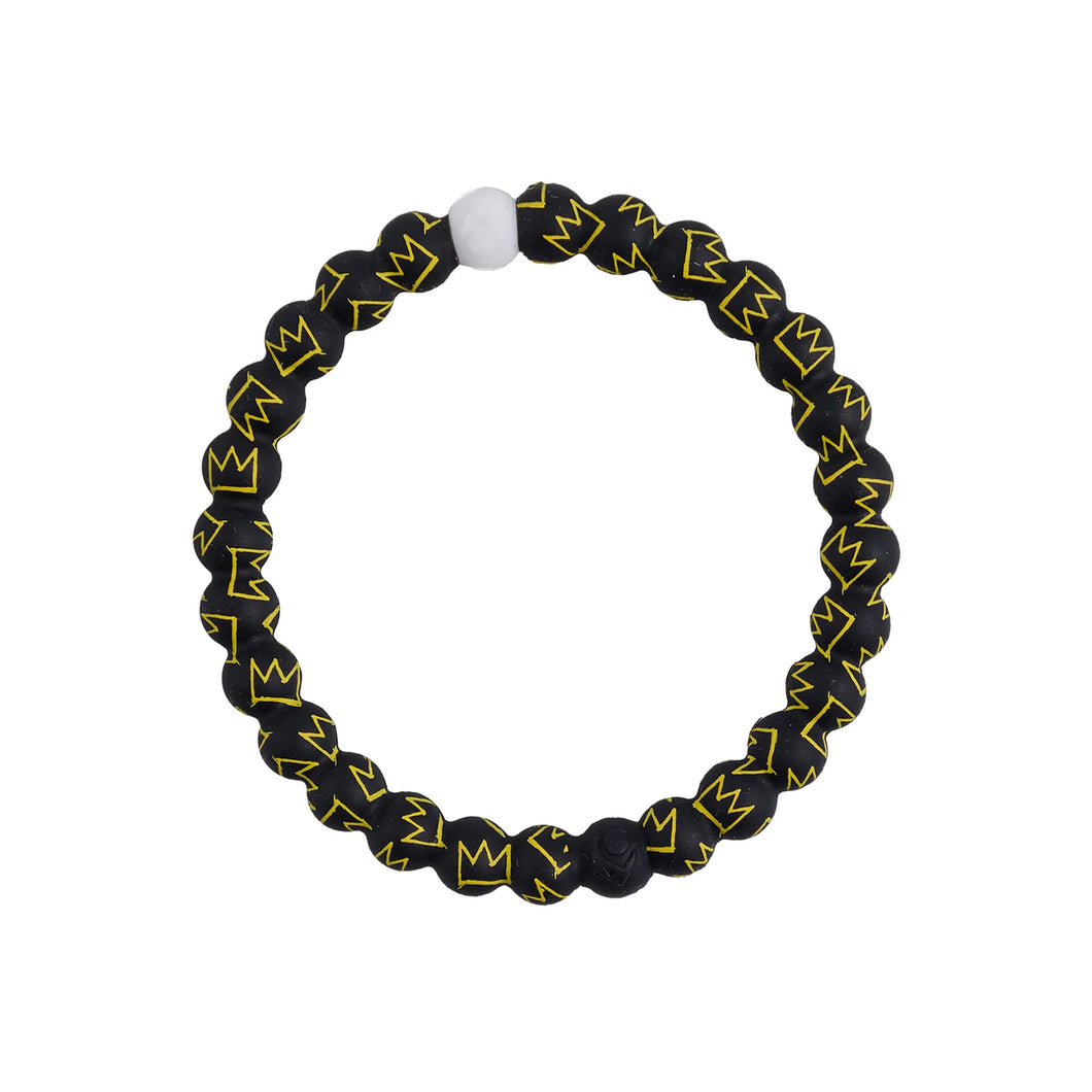 JEAN-MICHEL BASQUIAT 'Iconic Crown' (2023) Lokai Bracelet (M)