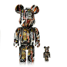 Load image into Gallery viewer, JEAN-MICHEL BASQUIAT x Be@rbrick &#39;Dustheads (#11)&#39; (2024) Designer Art Figure Set