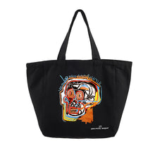 Load image into Gallery viewer, JEAN-MICHEL BASQUIAT &#39;Head&#39; (2022) Cotton Canvas Tote Bag