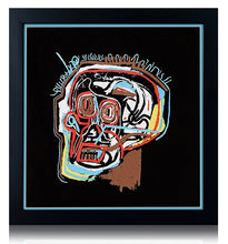 Load image into Gallery viewer, JEAN-MICHEL BASQUIAT &#39;Head&#39; (2022) Custom Framed Canvas Tote